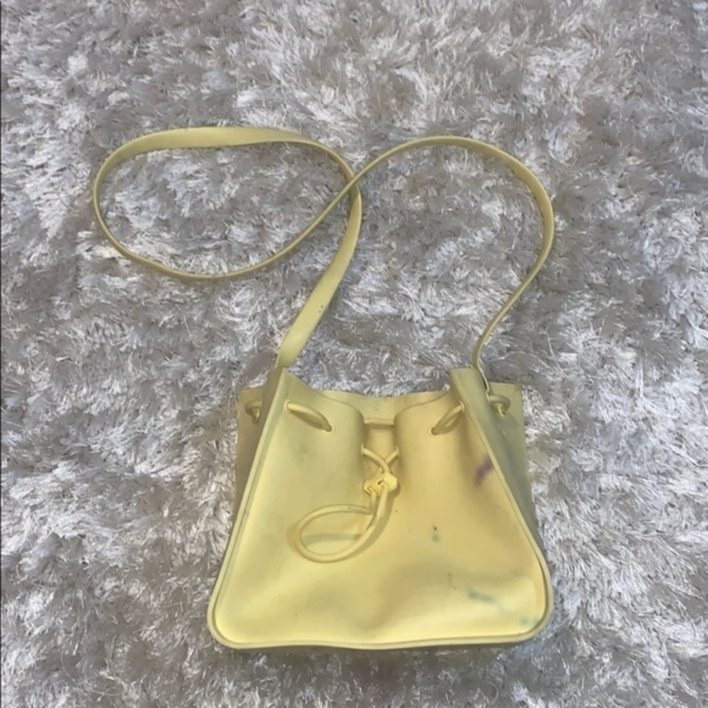 Yellow shoulder jelly bag Pettie jollie